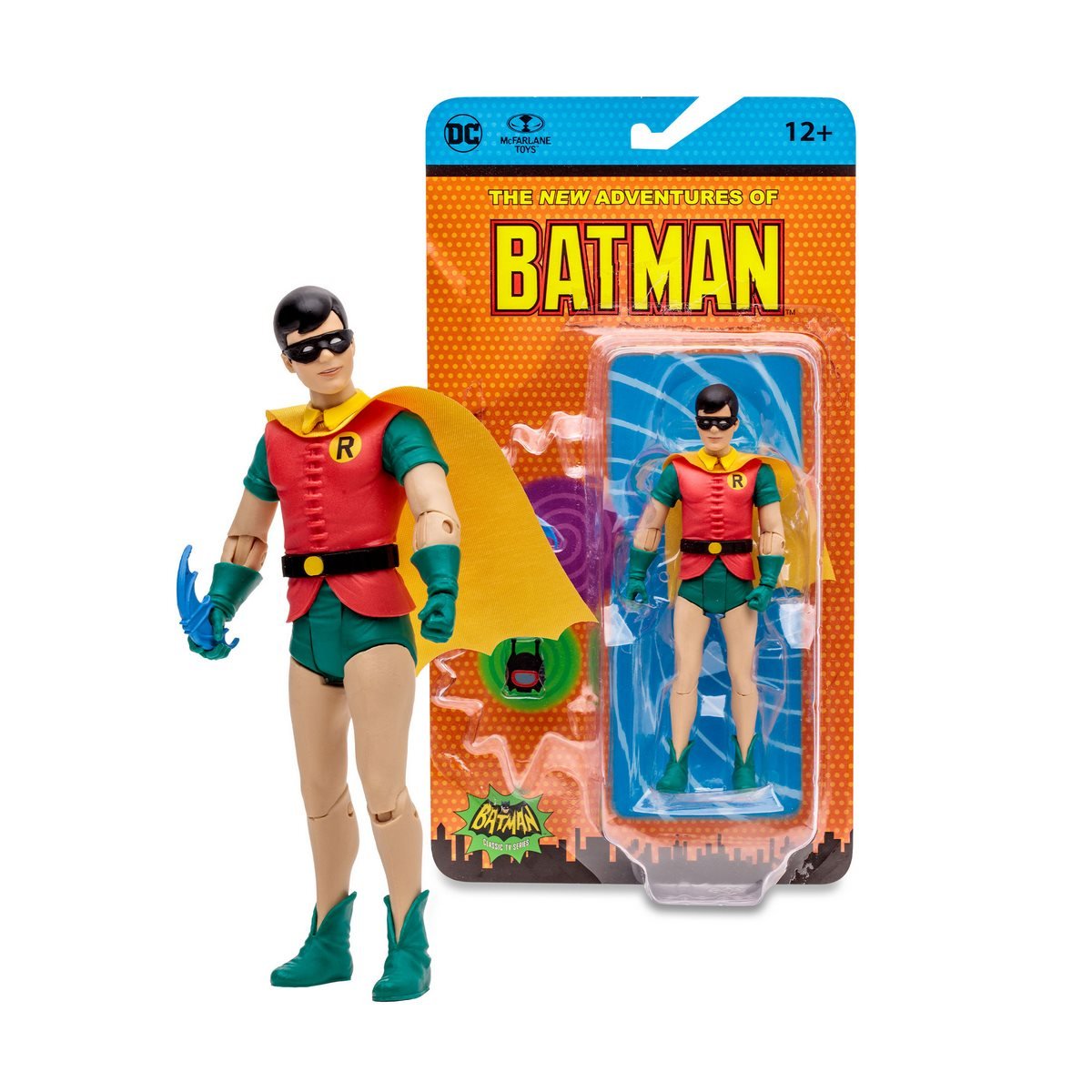 Figura Dc Retro Batman 66 Mc Farlane - Robin
